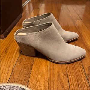 Dolce Vita Taupe Ankle Booties